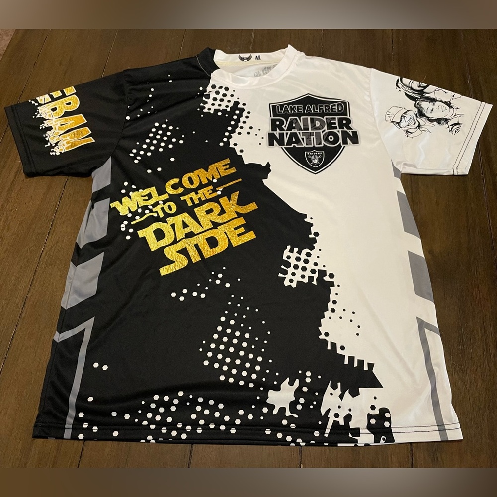 🔴 Custom Raiders Black Lives Matter T-shirt